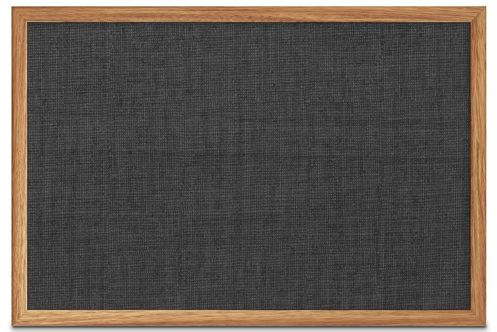 Oak Framed Fabric Tackboard