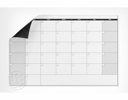 One Month Calendar Magnet