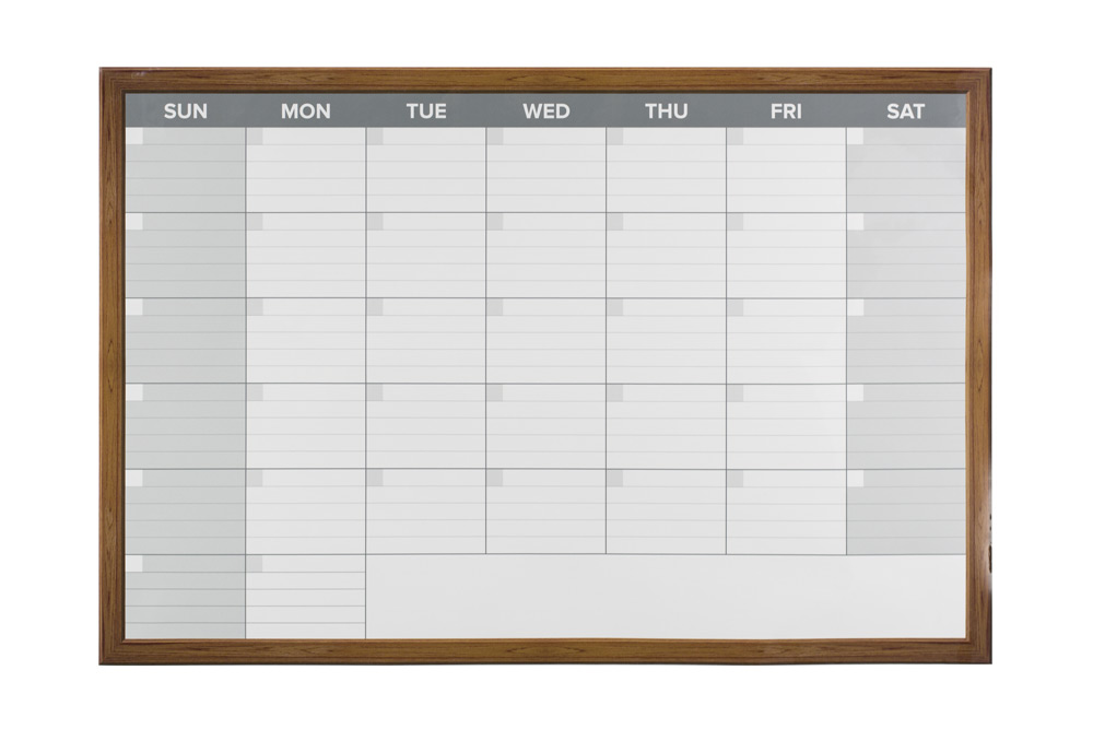 Dry Erase Calendar Decal