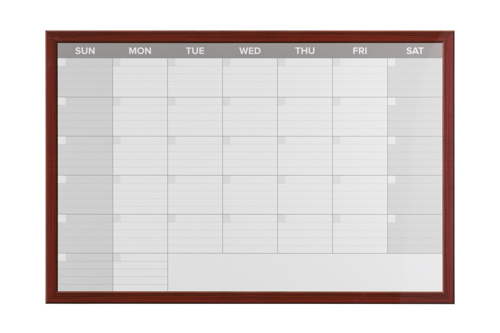 Dry Erase Calendar Decal