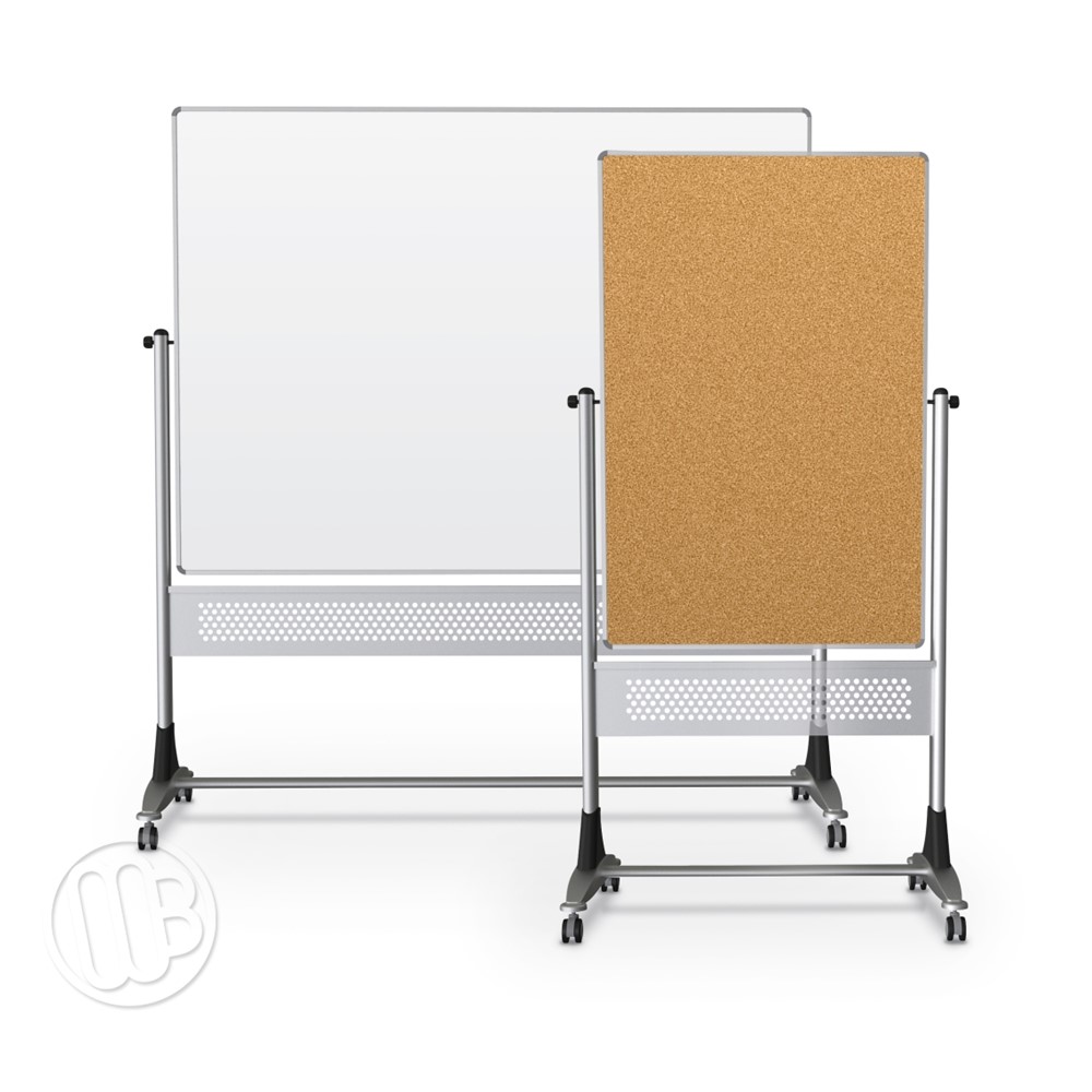 Reversible Platinum Cork Whiteboard