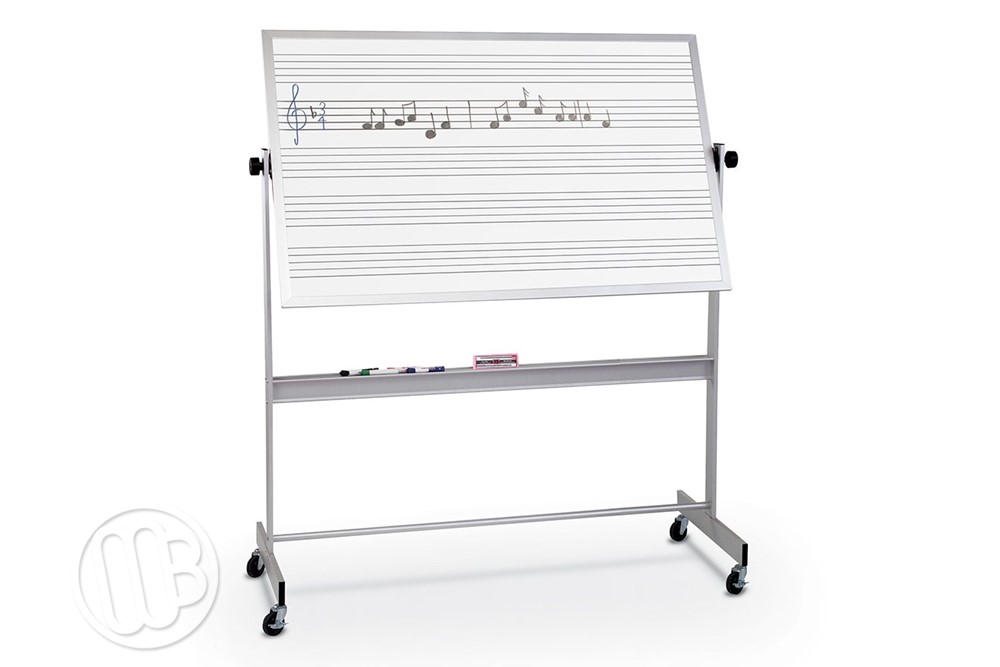 Portable Dry Erase Music Staff