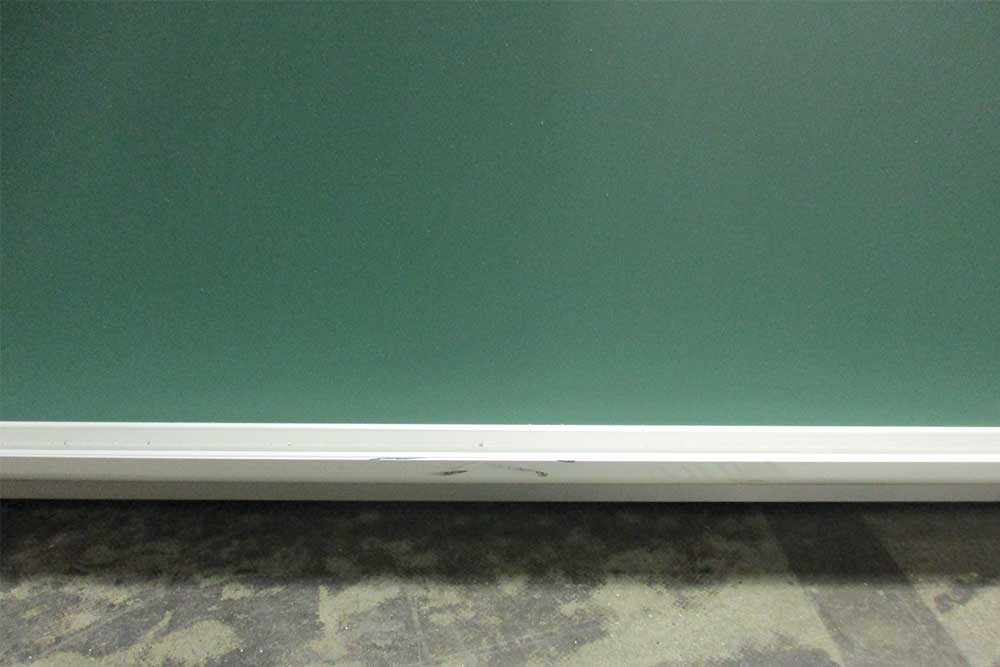 Scratch and Dent 4' x 8' Green Chalkboard