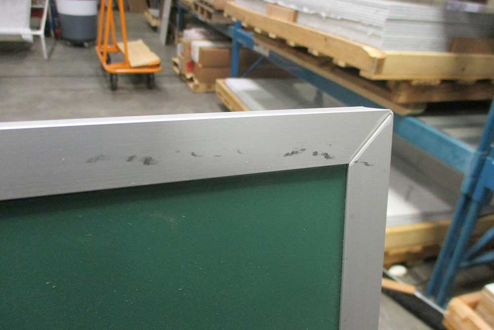 Scratch and Dent 4' x 8' Green Chalkboard