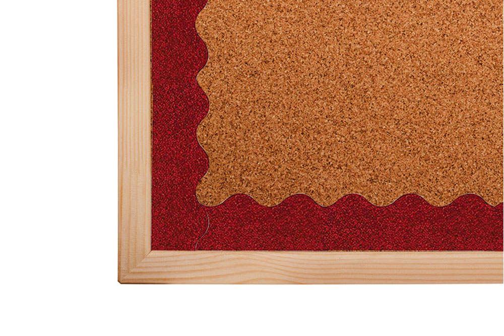 Sparkle Bulletin Board Trimmer, Red