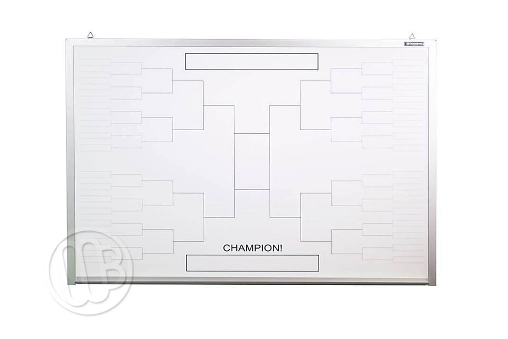 Tournament Bracket Whiteboard Dry Erase Tournament Boards