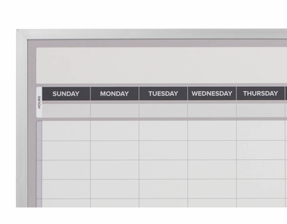 Weekly Dry Erase Calendar