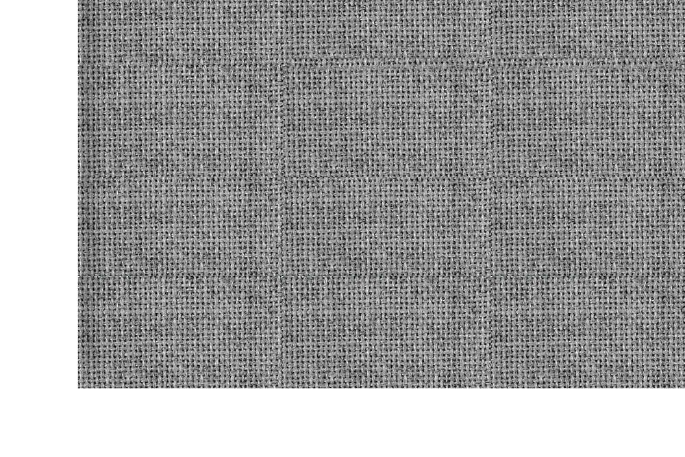 Wrapped Edge Fabric Tackboard, Square, 48" x 48", Grey Mix