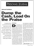 Dump the Cash, Load on the Praise