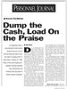 Dump the Cash, Load on the Praise