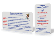 Wallet Card Set of 15 - Recognition ASAP3