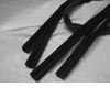 New Reproduction 72 - 78 Dodge Truck Window Channel w/strip, Pair! 4113848