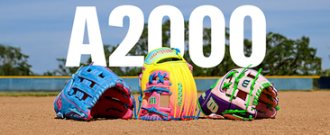 1 Wilson A2000 Series Baseball Gloves