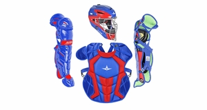 All-Star Axis Pro S7 Intermediate Hot Pink/Graphite Catcher's Set