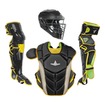 All-Star MVP Pro Adult Black/Gold Catcher's Set CKCC-5-BK/GO