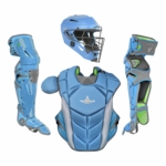 All-Star MVP-Pro Adult Sky Blue/Graphite Catcher's Set CKCC-5-SB/GPH