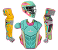 All-Star MVP Pro Short Fuse Intermediate Gold/Silver Catcher's Set CKCC-5-GO/SV