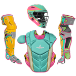All-Star MVP Pro Short Fuse Intermediate Gold/Silver Catcher's Set CKCC-5-GO/SV