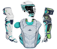 All-Star MVP Pro Short Fuse "New York" Adult White/Mint/Navy Catcher's Set CKCC-5-SF-WHPS/MT/NA