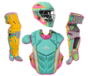 All-Star MVP Pro Short Fuse Youth Gold/Silver Catcher's Set CKCC-5-GO/SV