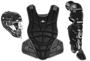 All-Star AFX Fastpitch Small Black Catcher's Set CKW-AFX-BK-S
