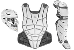 All-Star AFX Fastpitch Small White/Graphite Catcher's Set CKW-AFX-WHGPH-S