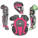 All-Star S7 Axis Pro Adult Hot Pink/Graphite Catcher's Set CKCCPRO1XTTPKGPH