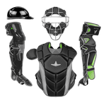 All-Star MVP-Pro Adult Black/Graphite Catcher's Set w/Traditional Mask CKCC5-TM-BK/GPH