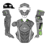 All-Star MVP-Pro Adult Graphite Catcher's Set w/ Traditional Mask CKCC5-TM-GPH/GPH