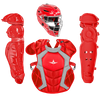 All-Star Classic Pro Adult Scarlet Catcher's Set CKCCPRO4-SC