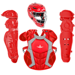 All-Star Classic Pro Adult Scarlet Catcher's Set CKCCPRO4-SC