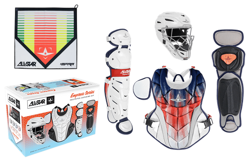 All-Star Empress Fastpitch Medium USA Catcher's Set CKW-EMP-MED-USA