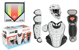 All-Star Empress Fastpitch Small White/Black Catcher's Set CKW-EMP-SML-WHBK