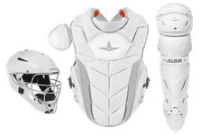 All-Star Paige Halstead PHX Large White Catcher's Set CKW-PHX-L-WH