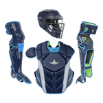 All-Star MVP Pro Adult Navy/Sky Blue Catcher's Set CKCC-5-NA/SB