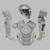 All-Star MVP-Pro Adult Silver Catcher's Set CKCC-5-SV/SV
