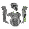 All-Star MVP Pro Intermediate Graphite Catcher's Set CKCC-5-GPH/GPH