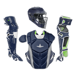 All-Star MVP Pro Intermediate Navy/White Catcher's Set CKCC-5-NA/WH