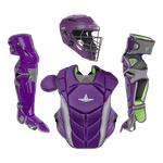 All-Star MVP Pro Intermediate Purple/Graphite Catcher's Set CKCC-5-PU/GPH
