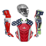 All-Star MVP Pro Intermediate USA Catcher's Set CKCC-5-USA