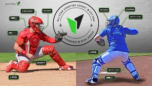 All-Star MVP-Pro Youth Mother's Day Catcher's Set CKCC-5-MD