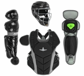 All-Star S7 Elite Youth Black/Graphite Catcher's Set CKCC-S7E-SML-BK/GPH