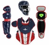 All-Star S7 Elite Youth USA Catcher's Set CKCC-S7E-SML-USA