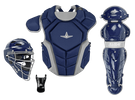 All-Star Top Star Intermediate Navy Catcher's Set CKCC-TS-1216-NA