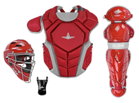 All-Star Top Star Youth Scarlet Catcher's Set CKCC-TS-912-SC