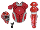 All-Star Top Star Youth Scarlet Catcher's Set CKCC-TS-912-SC