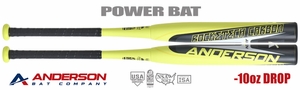 1 Anderson Rocketech Carbon Fastpitch Bat 017046 -10oz (2021) Used w/ Warranty