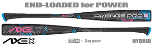 Axe Bat Avenge Pro 3 2-5/8" BBCOR Bat L130M -3oz (2025)