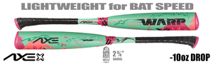 Axe Bat Warp 2-3/4" Big Barrel USSSA Bat L148P -10oz (2025)