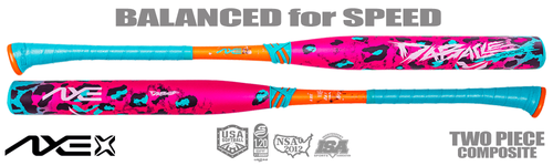 Axe Bat Dabacle Dual Stamp Balanced Slowpitch Bat USA/USSSA L193Q
